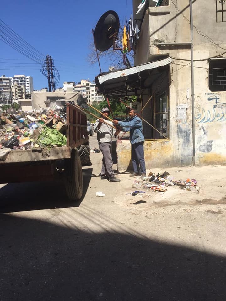 حملة نظافة في حيي عين التمرة وبستان السمكة