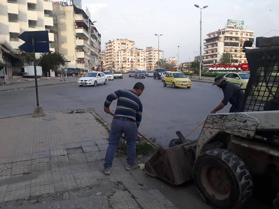 استمرار حملات النظافة في جميع أنحاء المدينة