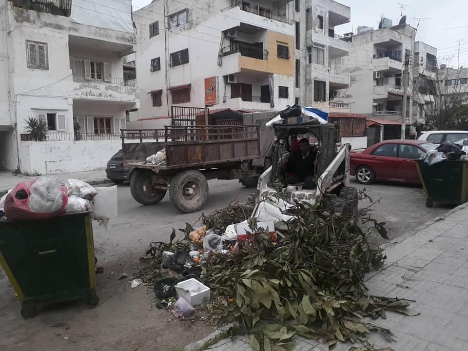 ورشات دائرة النظافة تتابع أعمالها